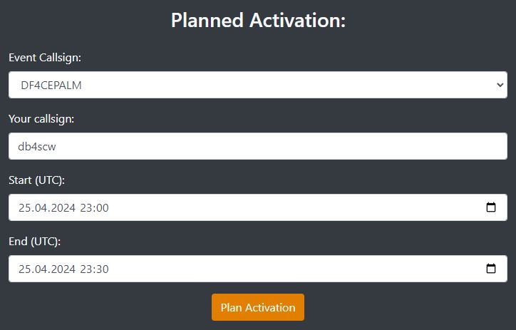 Planned Activation